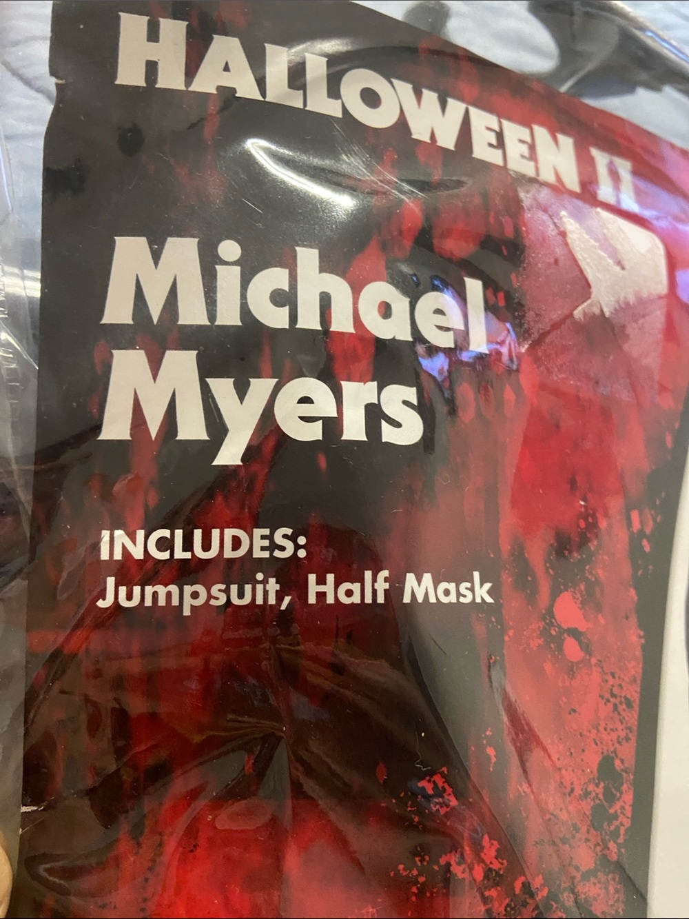 SPIRIT HALLOWEEN Grey MICHAEL MYERS Halloween II Costume - Picture 2 of 4